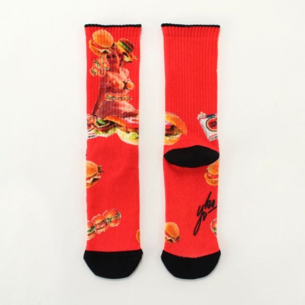 画像2: 靴下　バーガークイーン＜専用BOX付き＞/Hamburger Queen (2)