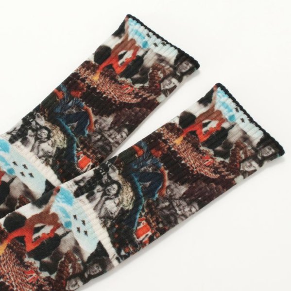 画像2: 靴下　戦争と平和/War and Peace (2)