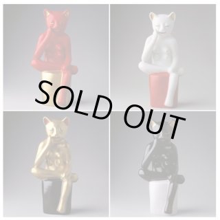横尾忠則作　招き猫　陶器 横尾忠則 – 福を呼ぶ 招き猫美術館