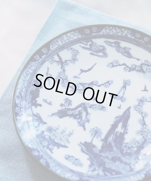 画像7: 八寸髑髏絵皿 (7)