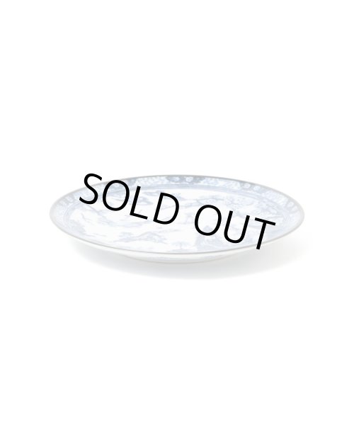 画像5: 八寸髑髏絵皿 (5)