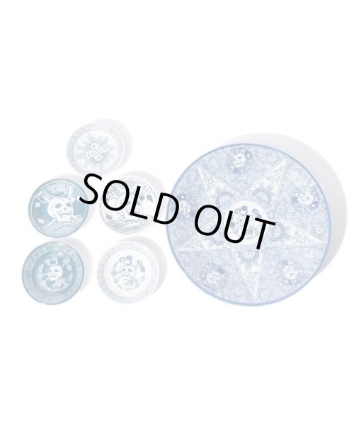 画像3: 髑髏絵皿セット (3)