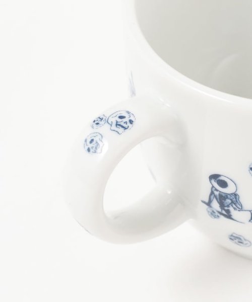 画像11: 髑髏カップ＆ソーサー　バラ (11)