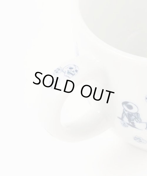 画像11: 髑髏カップ＆ソーサー　バラ (11)