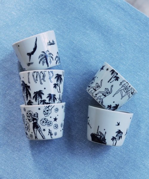 画像4: 髑髑お猪口　5個セット (4)