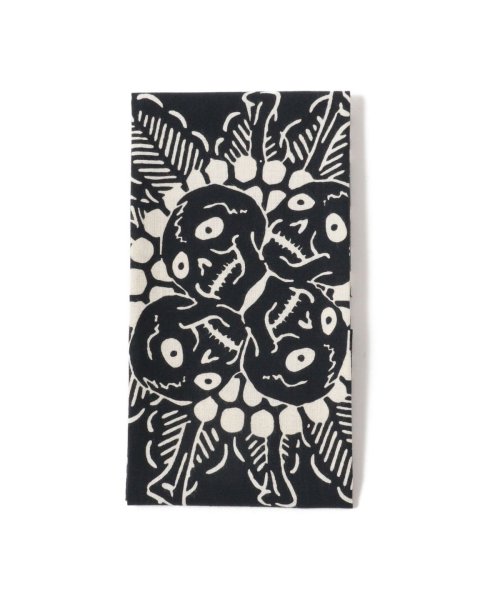画像3: TOKYO CULTUART by BEAMS 横尾忠則 / 手ぬぐい 髑髏（黒） (3)