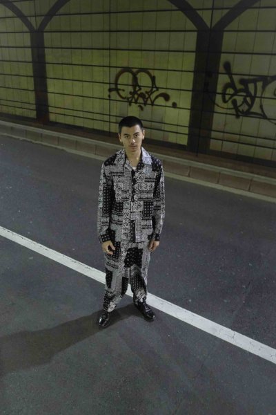 画像6: 髑髏bandana EASY TUCK PANTS (6)