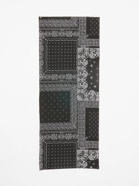 画像1: 髑髏bandana 手ぬぐい (1)