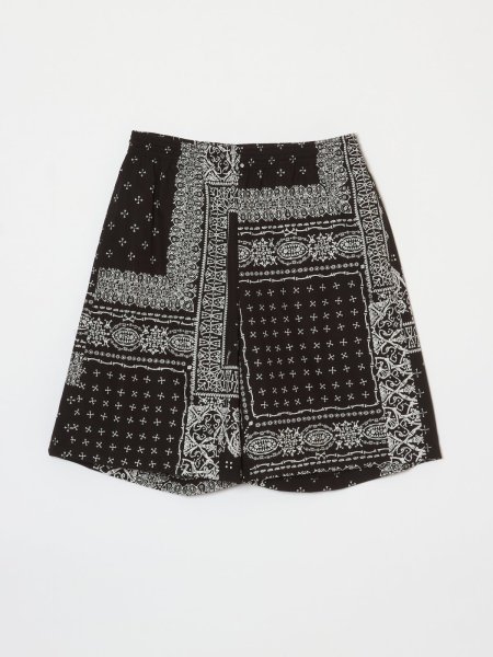 画像1: 髑髏bandana shorts (1)