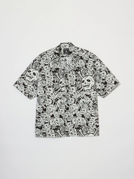 画像1: 雑踏髑髏 S/S shirts (1)