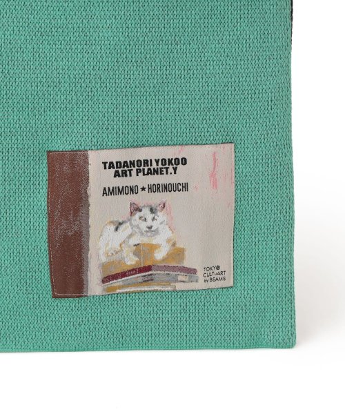 画像4: TOKYO CULTUART by BEAMS 横尾忠則 × 編み物☆堀ノ内 / TAMA Knit Tote Bag (4)