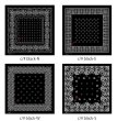 画像1: 髑髏 BANDANA  (1)