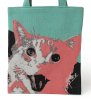 画像5: TOKYO CULTUART by BEAMS 横尾忠則 × 編み物☆堀ノ内 / TAMA Knit Tote Bag (5)