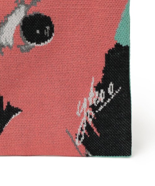 画像6: TOKYO CULTUART by BEAMS 横尾忠則 × 編み物☆堀ノ内 / TAMA Knit Tote Bag (6)