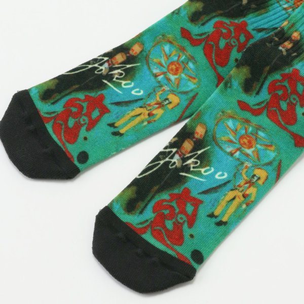 画像3: 靴下　赤い恋/Red Love (3)