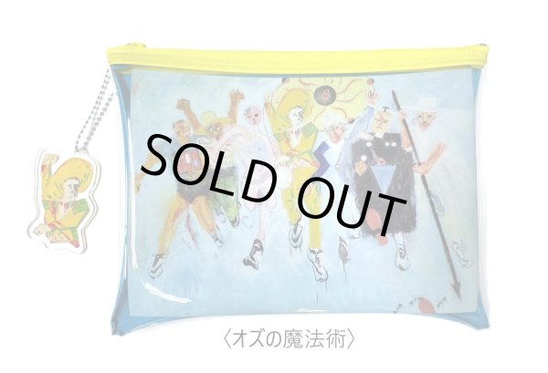 画像4: 横尾忠則 連画の河　キーホルダー付きアートクリアポーチ (4)