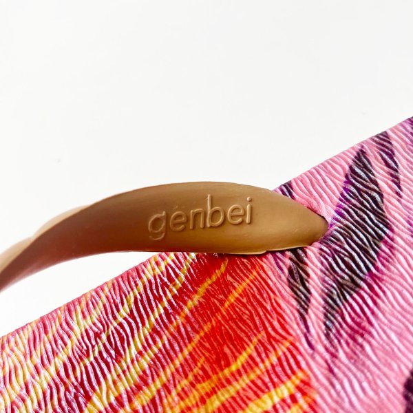 画像3: ビーチサンダル 霧島（ベージュ×パープル）24・27cm (3)