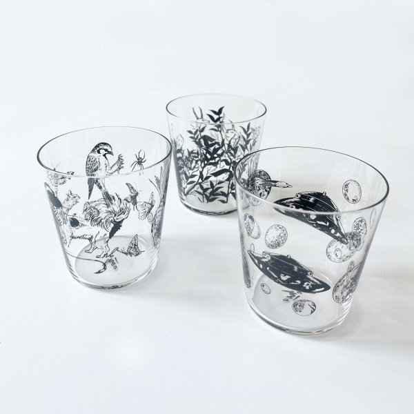 画像3: Tadanori Yokoo Phantom Glass 3個セット (3)