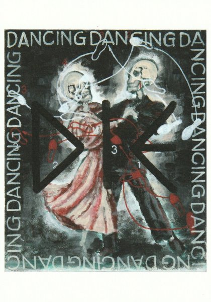 画像1: ポストカード　Dance of Death (1)