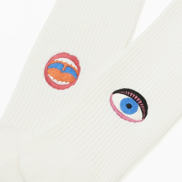 画像3: 靴下　WORD AND IMAGE 刺繍 (3)