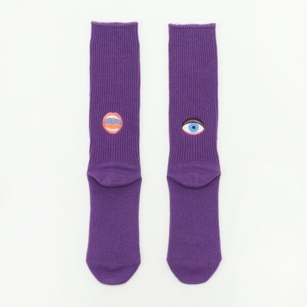 画像9: 靴下　WORD AND IMAGE 刺繍 (9)