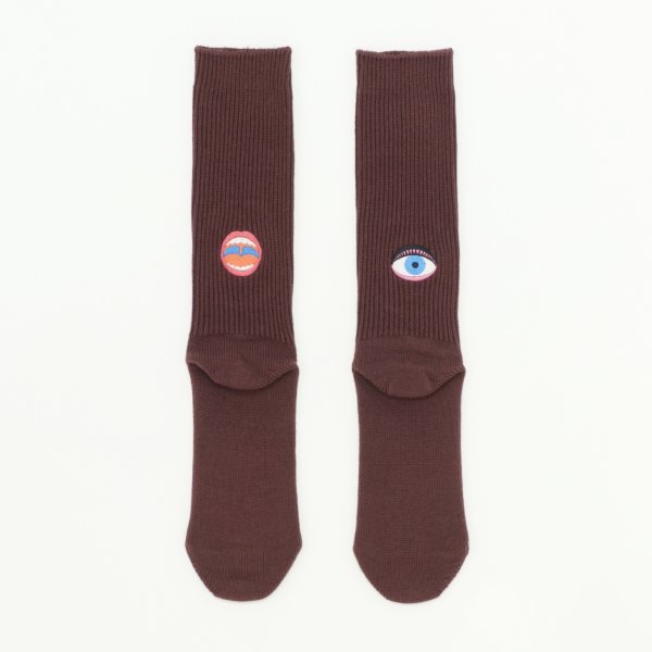 画像6: 靴下　WORD AND IMAGE 刺繍 (6)