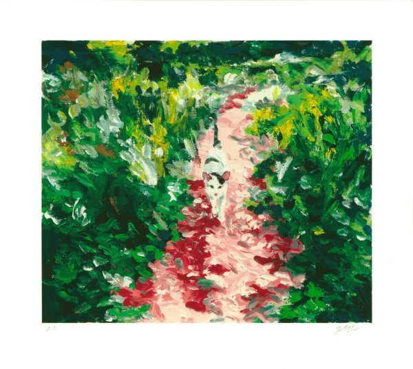 画像1: 桜の道 (1)