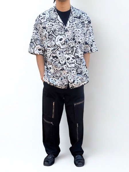 画像5: 雑踏髑髏 S/S shirts (5)
