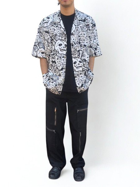 画像4: 雑踏髑髏 S/S shirts (4)