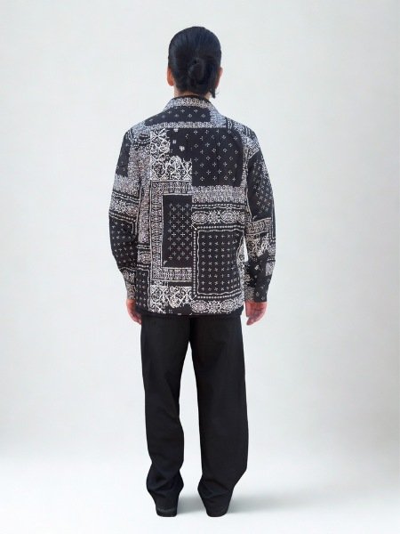 画像6: 髑髏bandana L/S shirts (6)
