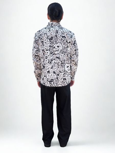 画像6: 雑踏髑髏 L/S shirts (6)