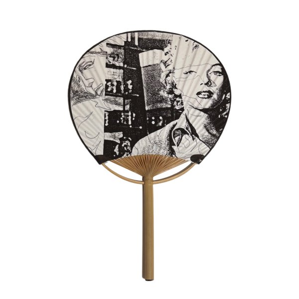 画像1: Tadanori Yokoo Uchiwa : Marilyn Monroe (1)