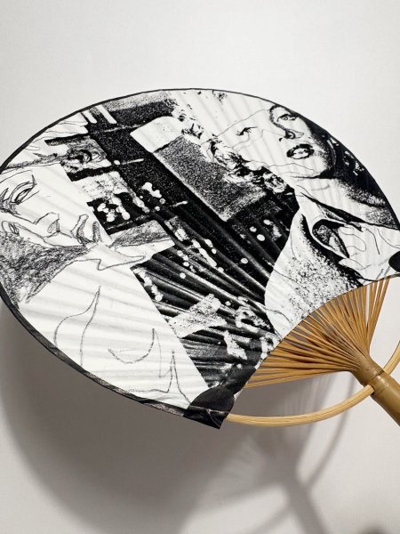 画像4: Tadanori Yokoo Uchiwa : Marilyn Monroe (4)