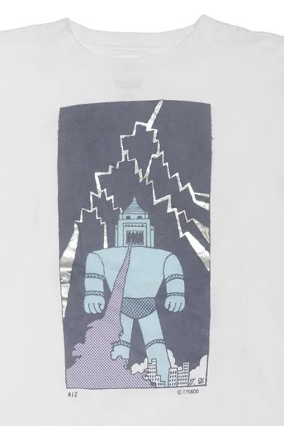 画像2: L/S TEE　THUNDER ROBOT　SILVER (2)