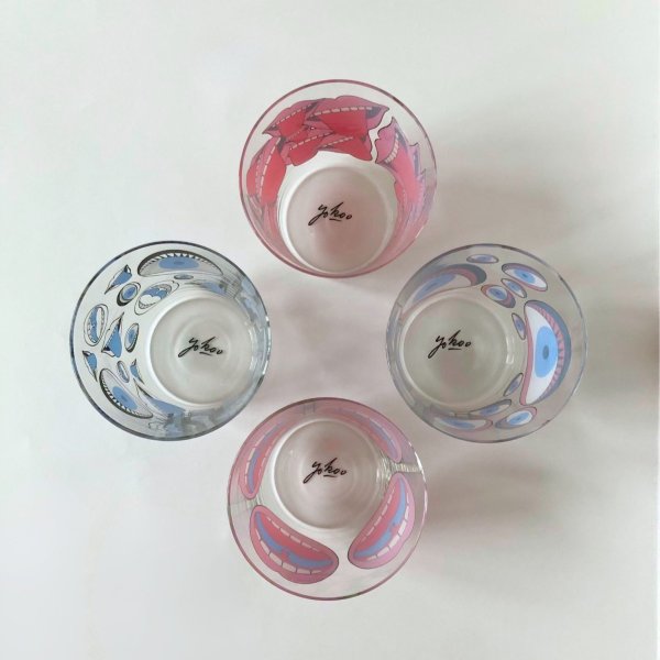 画像3: Tadanori Yokoo Color Glass 4個セット (3)