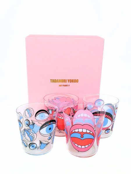 画像2: Tadanori Yokoo Color Glass 4個セット (2)