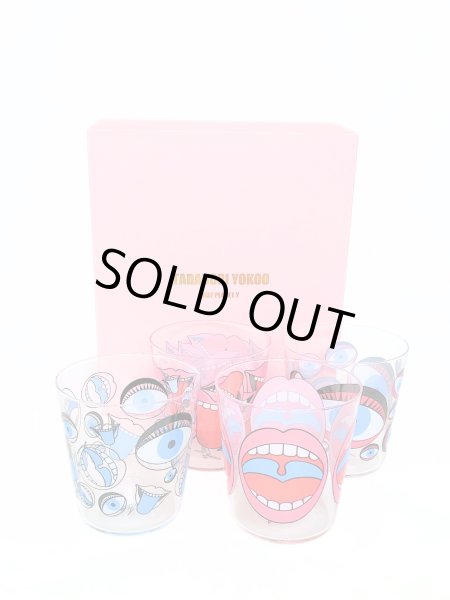 画像2: Tadanori Yokoo Color Glass 4個セット (2)
