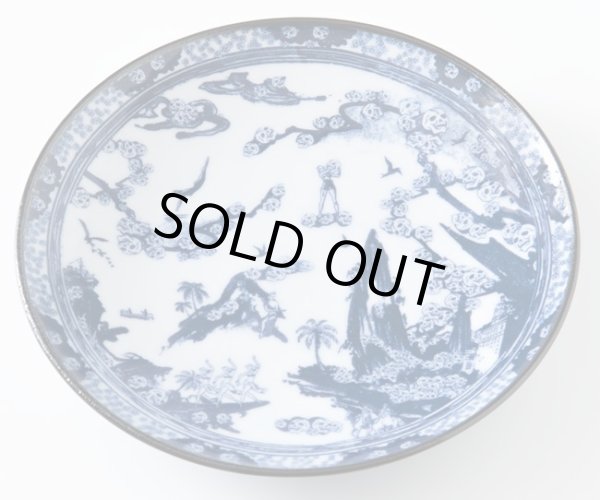 画像3: 八寸髑髏絵皿 (3)