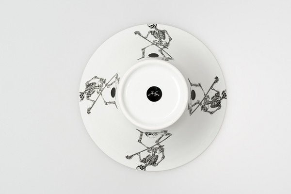 画像5: 黒髑髏ボウル (5)