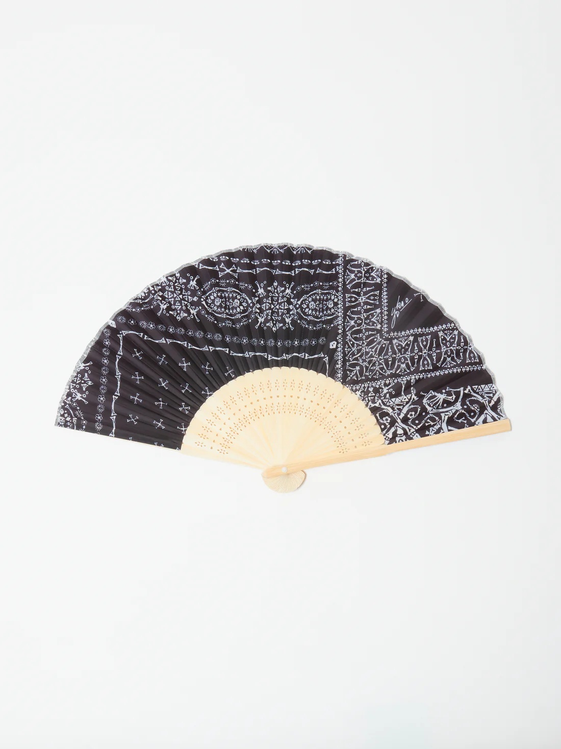 髑髏bandana 扇子
