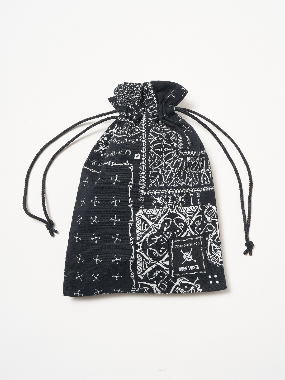 髑髏bandana 巾着