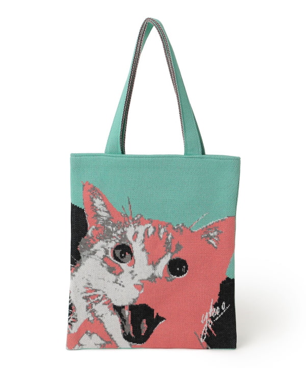 TOKYO CULTUART by BEAMS 横尾忠則 × 編み物☆堀ノ内 / TAMA Knit Tote Bag