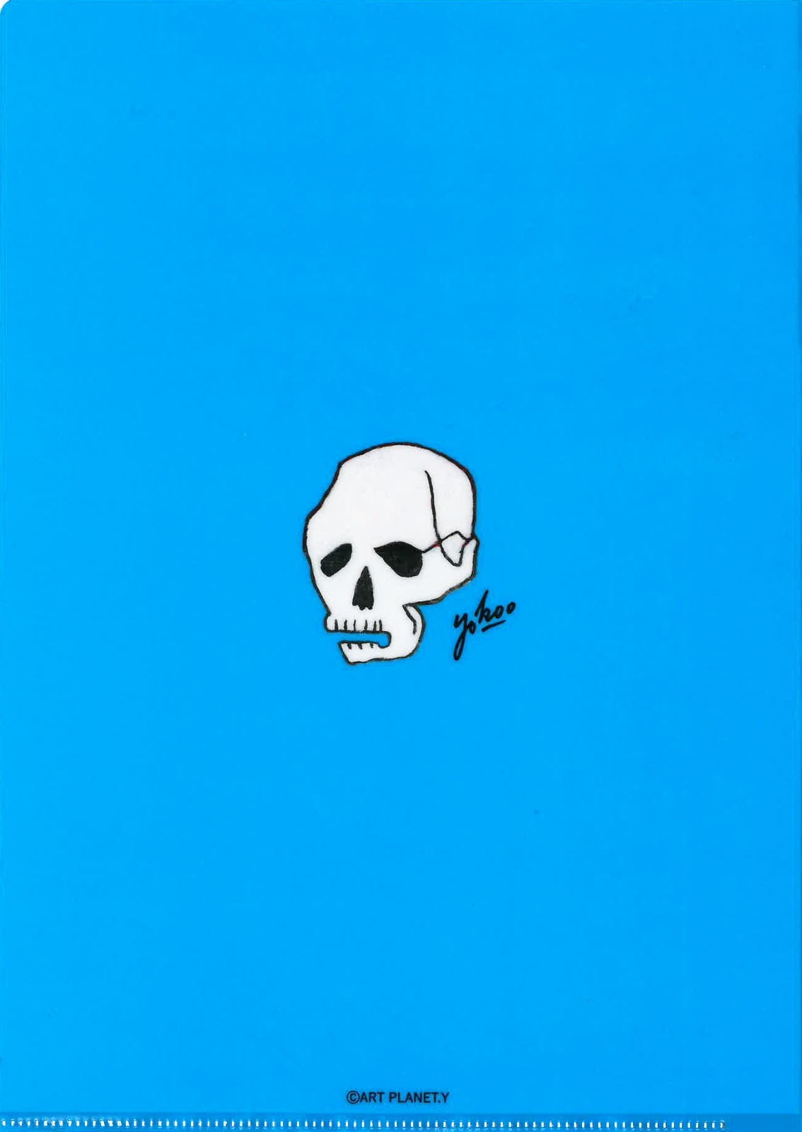 A4クリアファイル Skull Festival - 横尾忠則オンラインショップ